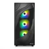 Sharkoon REBEL C80M RGB Midi-Tower preto