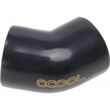 Alphacool HF conetor em L 45° G1/4 fêmea para G1/4 fêmea - Deep preto (17191)