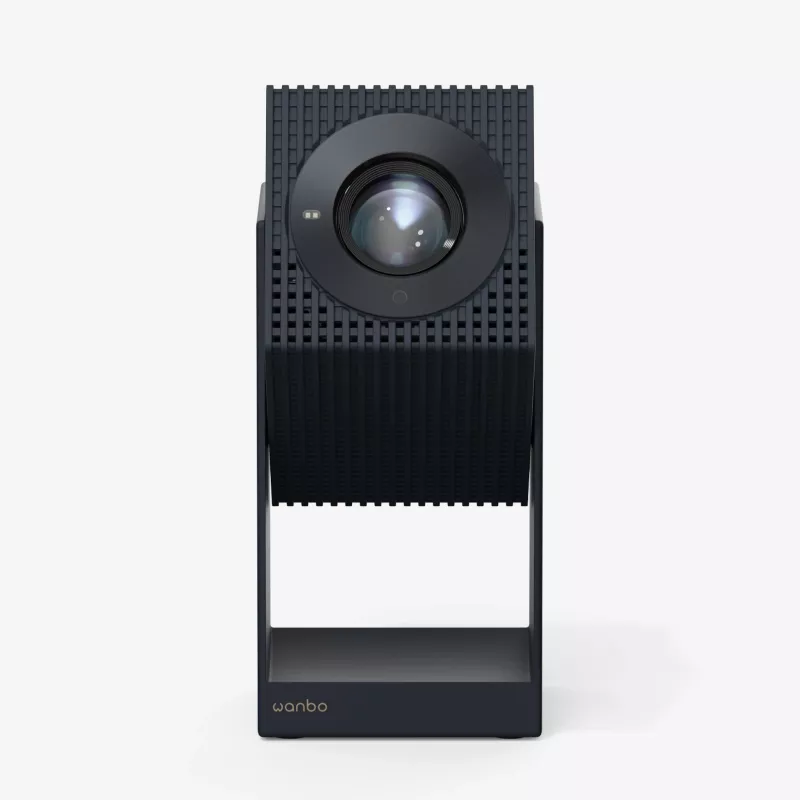 Projetor LCD portátil WANBO Cube 2 Pro – 500 ANSI lúmenes, 1080p (1920x1080), LED, focagem automática, Android TV, zoom 1,2:1, 8 W, preto