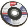 Makita - Disco de lixa - para madeira, metal, plástico, metais não ferrosos - 125 mm - Grão: A80 (D-63498)