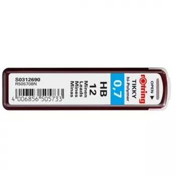 Mina de lápis HB Rotring Polymer-Minen 0,7 mm S0312690