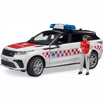 Veículo Range Rover Velar Bombeiros com figura