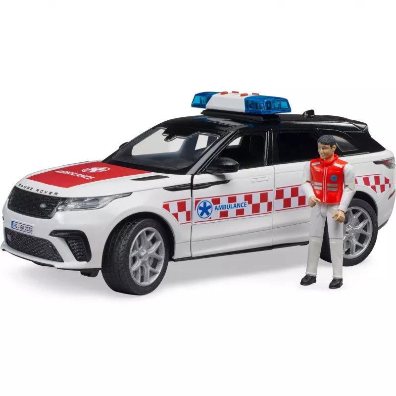 Veículo Range Rover Velar Bombeiros com figura