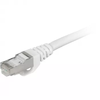 Cabo patch Ethernet Sharkoon Branco