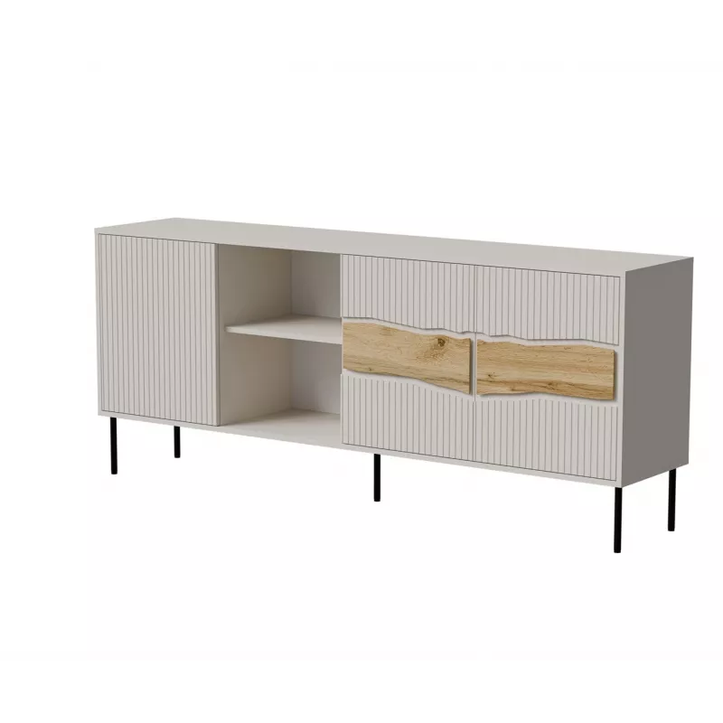Cómoda Cama INSERTO 3D1W 190x40x80 caxemira + LED