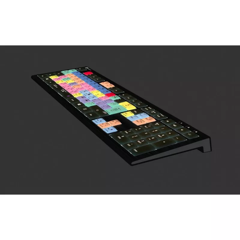 Logickeyboard Adobe Premiere Pro CC ASTRA 2 Teclado retroiluminado Alemão (LKB-PPROCC-A2PC-DE)