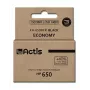 Tinteiro ACTIS KH-650BKR compatível com HP 650 — tinta pigmentada preta, 15 ml, rendimento standard, embalagem individual