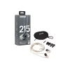 Headset Shure SE215 Pro monitor intra-auricular com fios para palco/estúdio transparente
