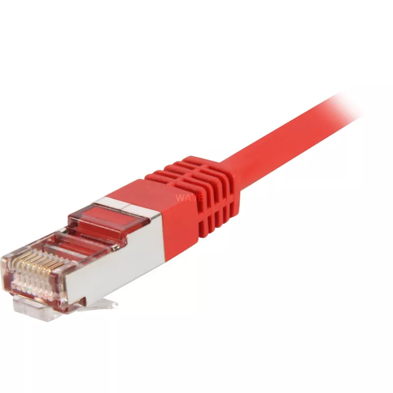 Cabo de rede Sharkoon RJ-45 Cat5e 10 m vermelho