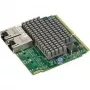 Super Micro placa adicional Supermicro AOC-MTG-I2TM - adaptador de rede - 10Gb Ethernet x 2 (AOC-MTG-I2TM-O)