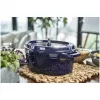 Cocotte de ferro fundido Staub 4,25 L, 29 cm, azul