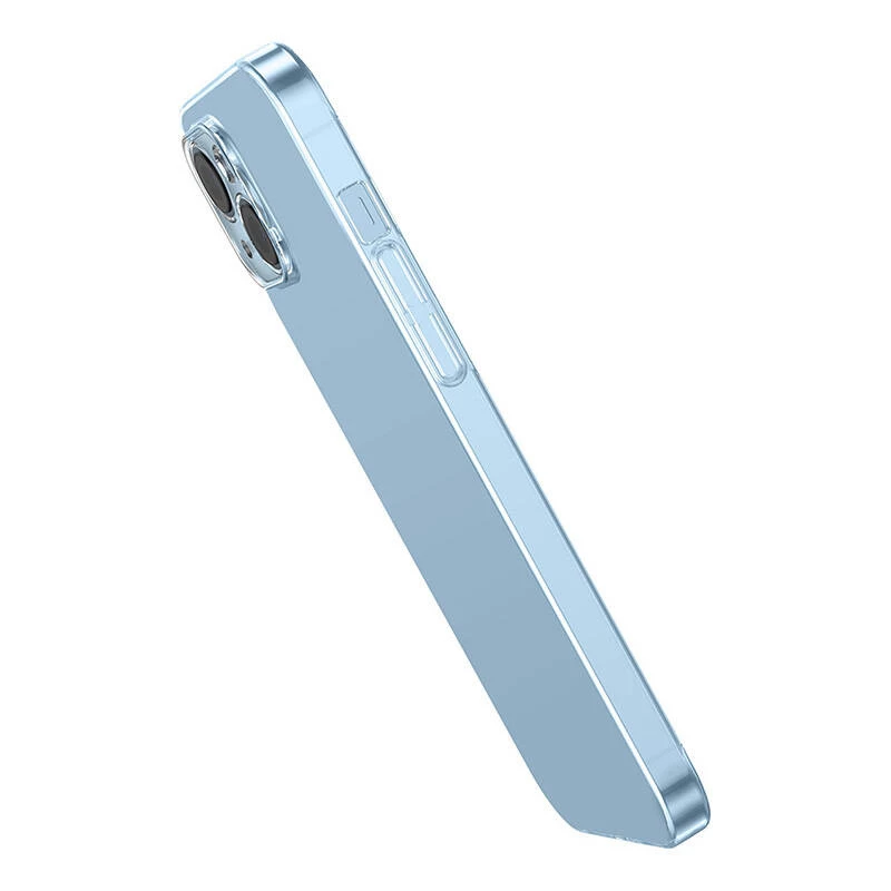 Capa protetora Baseus Crystal Series para iPhone 14 Plus com parte traseira em vidro temperado