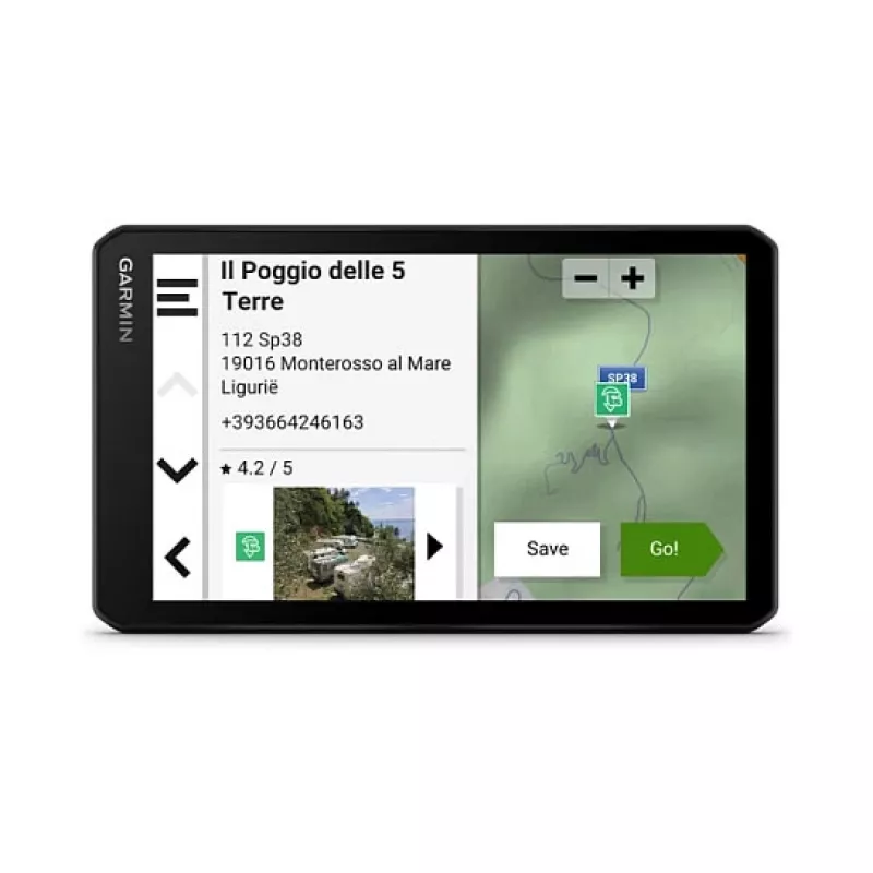 Navegador Garmin CamperCam 795 fixo 17,8 cm 7 polegadas ecrã tátil TFT 32 GB