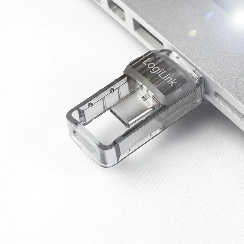 LogiLink BT0054 adaptador USB Bluetooth 5.0 EDR, USB-A/USB-C