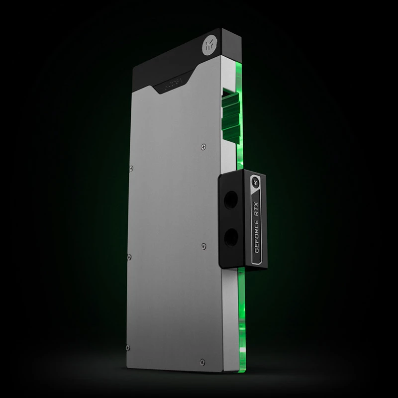 EK-Quantum Vector² RE RTX 3080/90 backplate, prateada