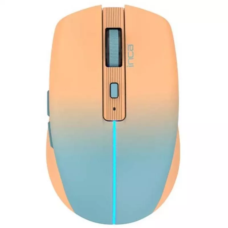 Cian Technology GmbH rato INCA IWM-511RT Bluetooth+sem fios RGB cor base laranja