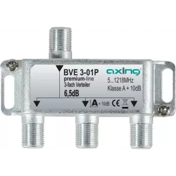 Axing BVE 3-01P. Cor do produto: aço inoxidável. Conector: F. Largura: 89 mm, profundidade: 30 mm, altura: 55 mm (BVE00301P)