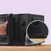 Micro-ondas Toshiba MM2EM20PF acabamento espelhado preto