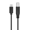 Cabo USB A para B TB 1,8 m — preto, para impressora
