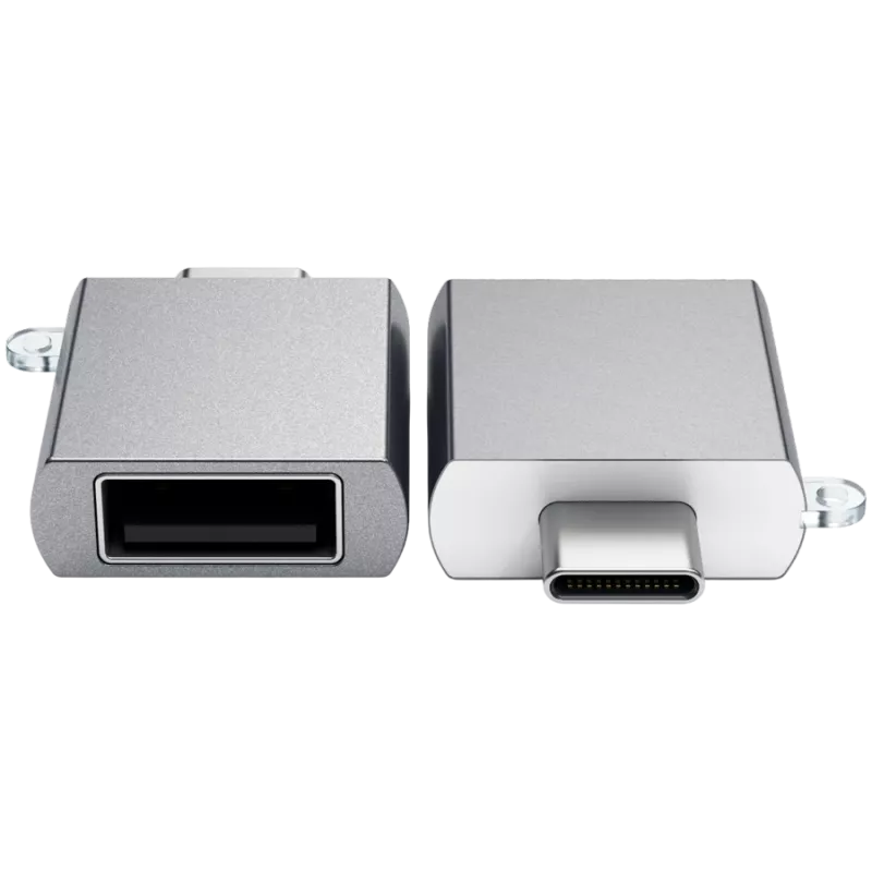 Adaptador Satechi USB-C para USB 3.0 Space Gray design elegante e alta qualidade - design compacto - - - (179979)