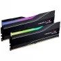 G.Skill Trident Z5 Neo RGB - DDR5 - Kit - 32GB: 2 x 16GB - DIMM 288-PIN - 6400 MHz / PC5-51200 - CL32 - on-die ECC - preto mate (F5-6400J3239G16GX2-T
