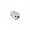 Módulo keystone Lanberg KSF7-2000 plano aço inoxidável