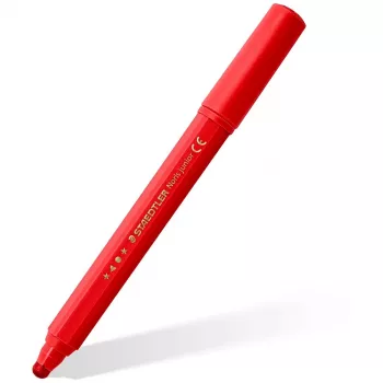 Marcadores Staedtler 329 C6 — 6 cores (azul, castanho, verde, rosa, vermelho, amarelo), ponta grossa