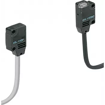 Panasonic EX13EB Sensor ótico de feixe único (feixe transmitido), alcance 0,5 m, modelo EX13EB