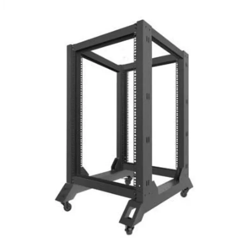 Rack aberto Lanberg 19 18u 600x800 preto Lanberg