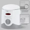 Fritadeira Clatronic FFR 2916 Single 1 L de bancada 900 W cinzenta, branca