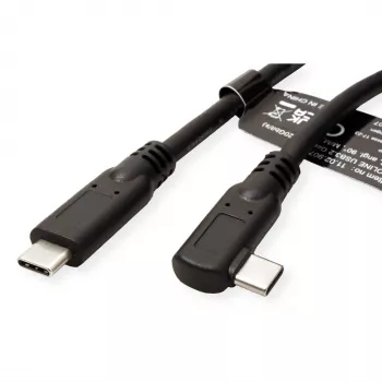 Cabo USB Secomp 11.02.9075 1 m USB 3.2 Gen 2 (3.1 Gen 2) USB C preto (11.02.9075)