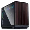 Painel frontal Lian Li DAN Cases A3-mATX Wood Edition, noz / preto