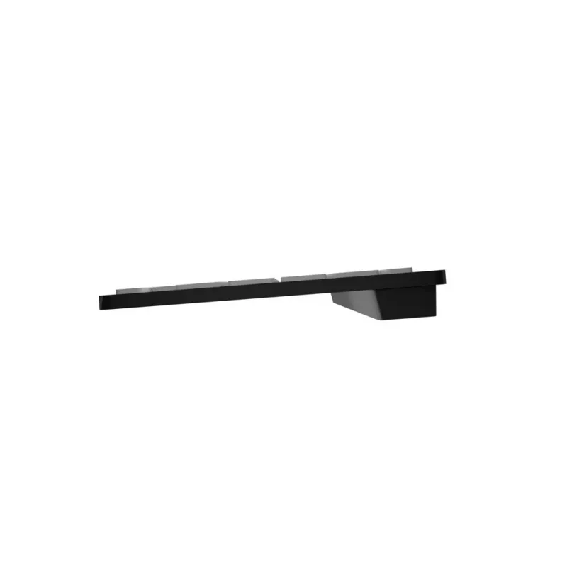 Teclado Logickeyboard Universal Bluetooth LKB-LPWB-BTPC-DE QWERTZ alemão preto