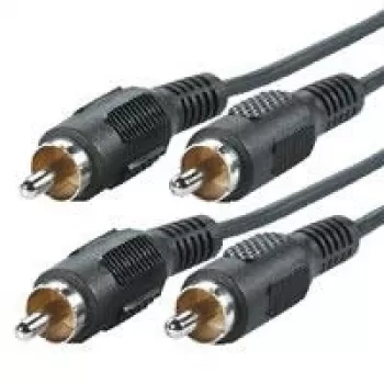 VALUE Secomp VALUE - Cabo de áudio - RCA macho para RCA macho
