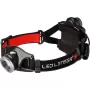 Lanterna de cabeça Ledlenser H7R.2 preta vermelha branca