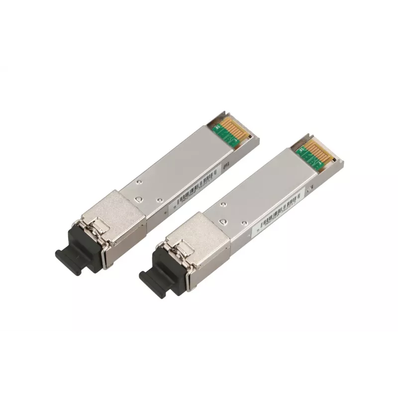 Módulo SFP Extralink SFP WDM 1.25G 1,25Gbps, 1310/1550nm, Monomodo, 20km, SC, DOM, Par