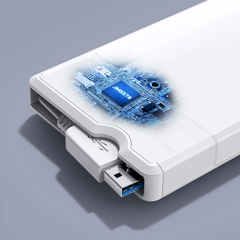 Caixa externa para disco rígido GrauGear 2.5HDD/SSD USB 3.2 Alu - caixa para unidade - 2,5
