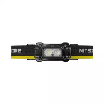 Lanterna de cabeça Nitecore NU50 preta amarela LED à prova de água e choques