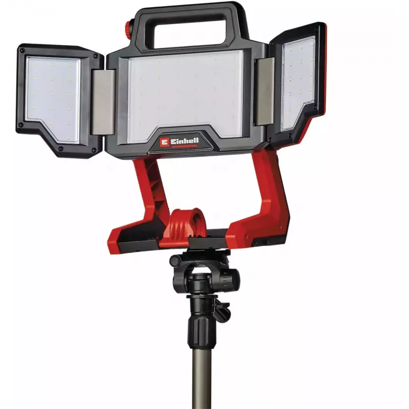 Tripé EINHELL tripé telescópico 85–170 cm preto, altura ajustável para lâmpadas e ferramentas