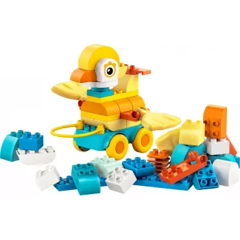 Conjunto de jogo LEGO DUPLO 3-em-1 Animais sobre Rodas 10448 — animais de construção e jogo DUPLO, 58 peças, a partir dos 2 anos