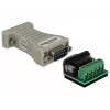 DeLOCK 62920 Conversor série de RS-232 DB9 fêmea para RS-422/485 DB9 macho, ESD 15 kV