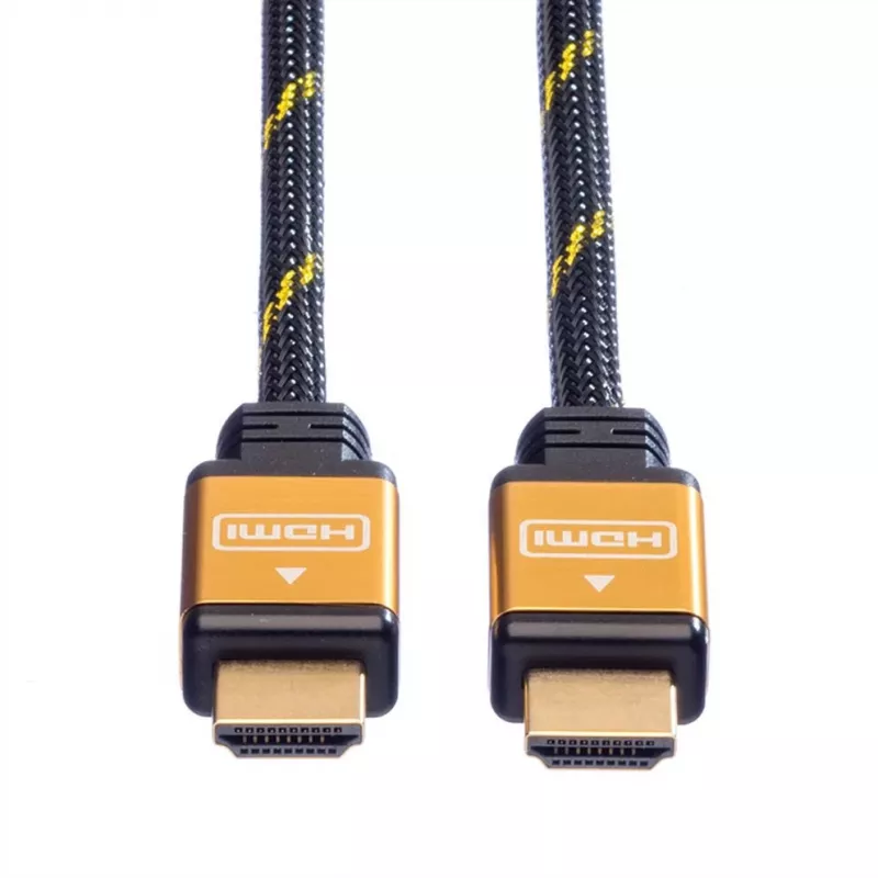Cabo HDMI High Speed ROLINE Gold, ST-ST 2,0m (11.04.5562)