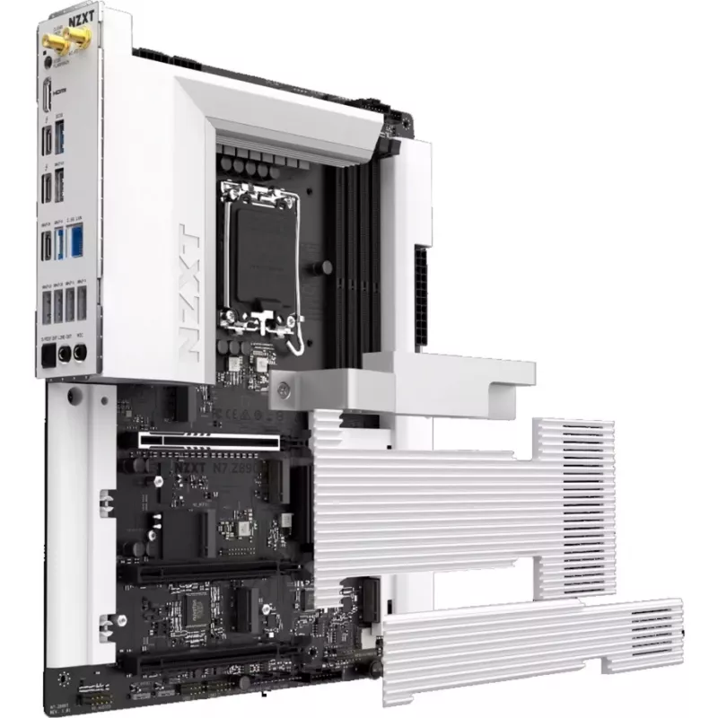 NZXT N7 Z890 Motherboard ATX Branco
