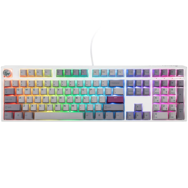 Teclado Ducky One 3 Gaming USB Cinzento