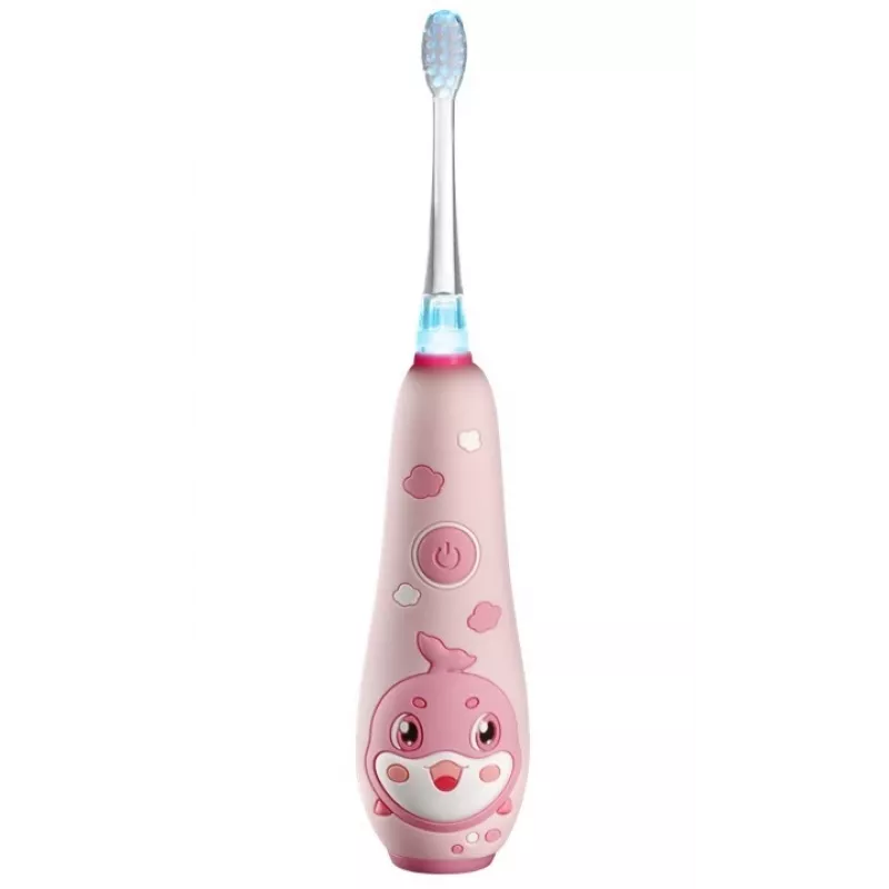 Escova de dentes elétrica sónica Concept ZK3010 para crianças 1–5 anos rosa