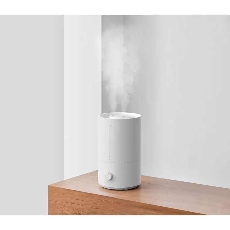 Humidificador de ar ultrassónico Xiaomi 2 Lite 4 L 23 W — branco, 300 ml/h, botão rotativo