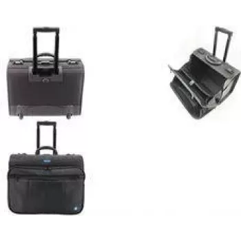 LIGHTPAK 46216 mala de piloto trolley em PET reciclado (R-PE), preto