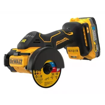 DEWALT MÁQUINA DE CORTE 18V 76mm 2x1.7Ah POWERSTACK DCS438E2T