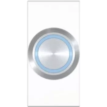 Kindermann 7464000443. Quantidade de módulos (máx.): 1 módulo(s). Cor do produto: azul, aço inoxidável, branco, Material: plástico, aço inoxidável. Largura: 45 mm (7464000443