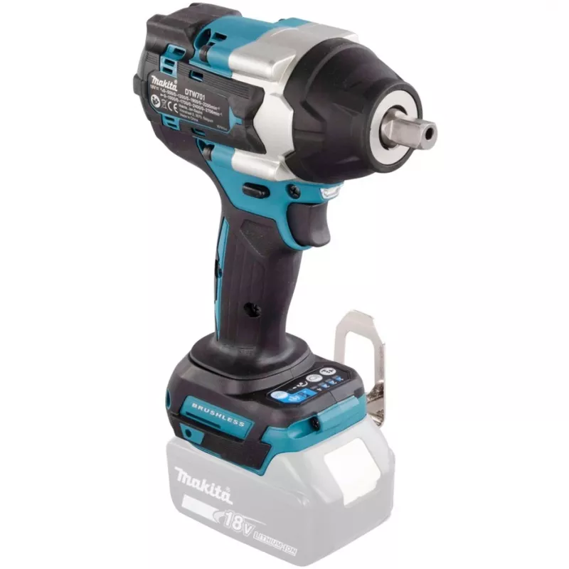 Makita DTW701Z Chave de impacto a bateria 2700 rpm Preto, Azul